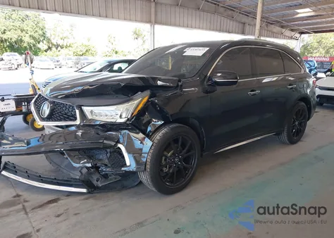 2017 Acura Mdx z USA, uszkodzony, nr VIN 5FRYD3H34HB014289